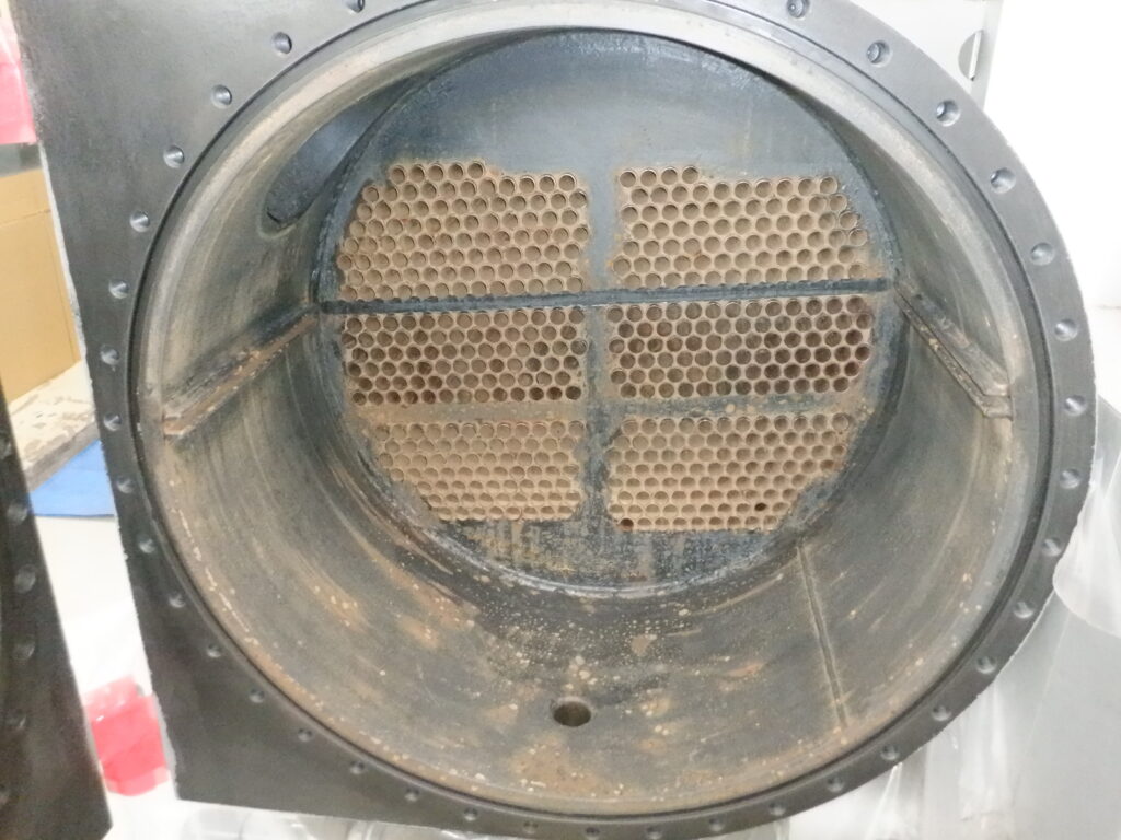 熱交換器整備前